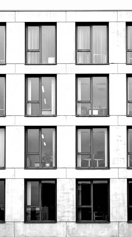 Line Block applied to The grid, cut to shape