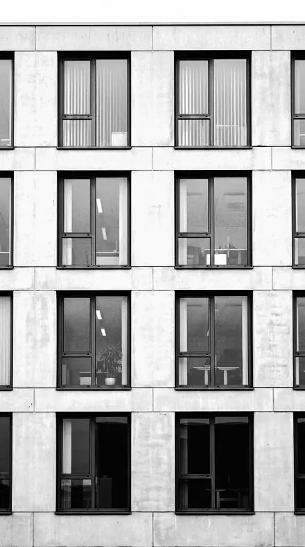 Contrast Wedge applied to The grid, cut to shape